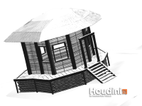 High-poly hut 02